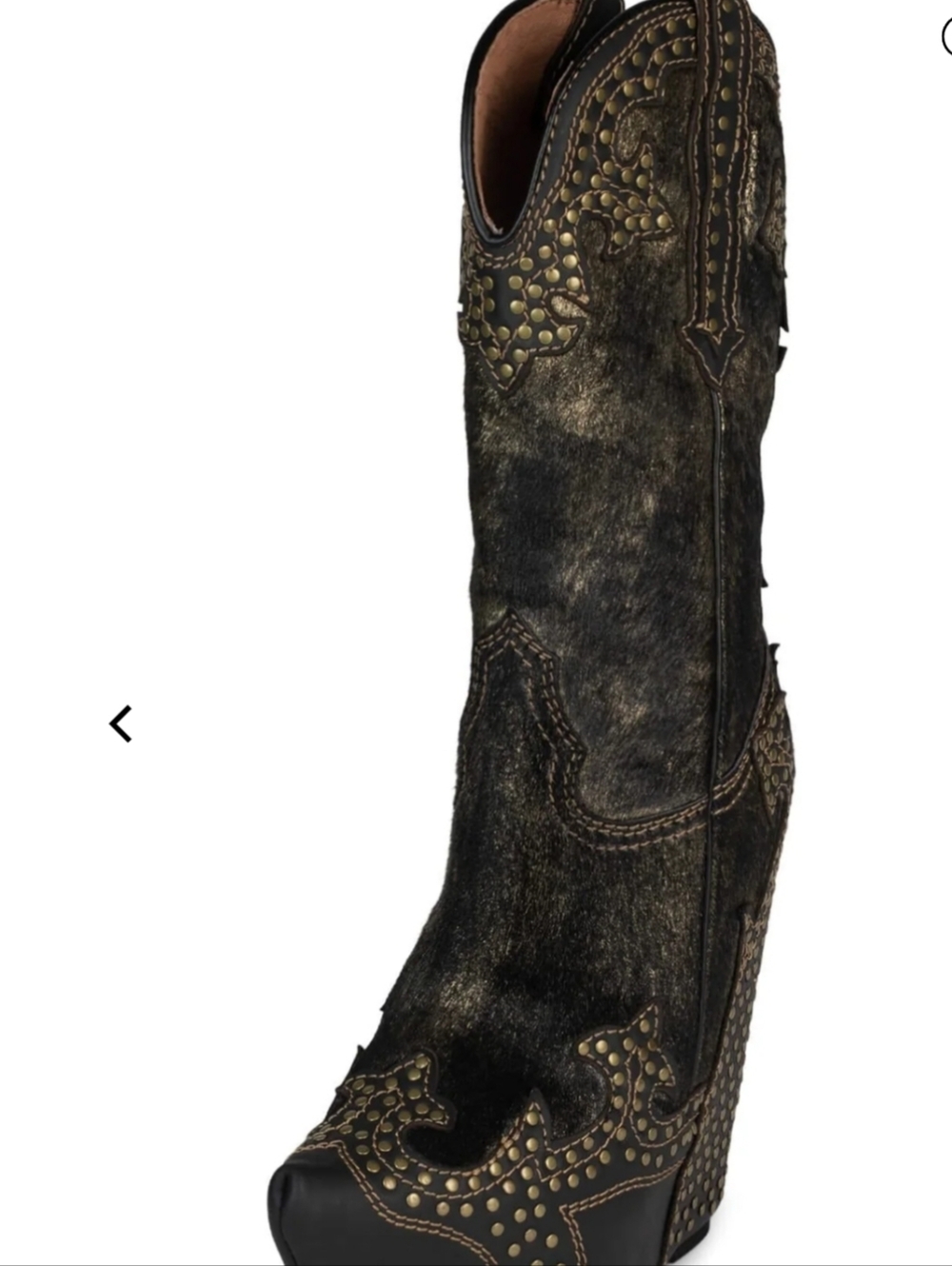 Jeffery Cambell Giddy Stud Boots NEW
